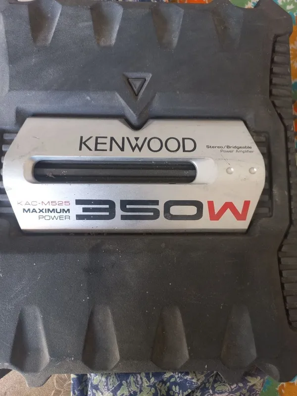 Продам усилитель и колонки Kenwood 1 Продам усилитель и колонки Kenwood 1