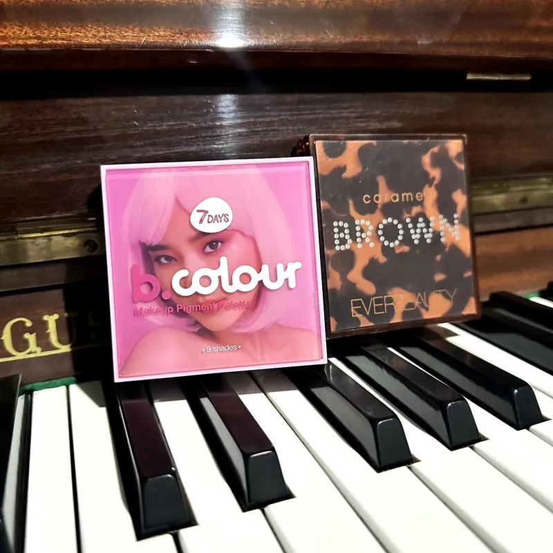 B.colour, everbeauty палетки теней