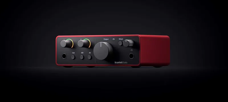 Focusrite Scarlett Solo 4th Gen