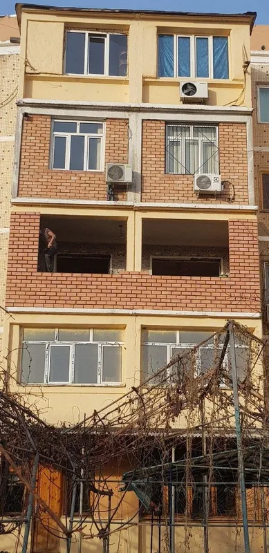 Balkonga g'isht teramiz. Kladka balkon. Керпичная кладка балконов — фото 3