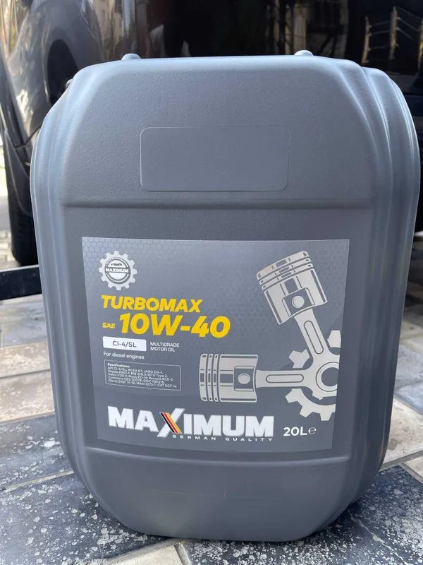 Дизельное масло Maximum TurboMax 10w40 CI-4/SL 4