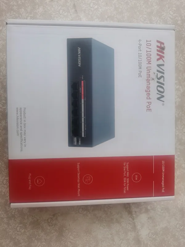 HIKVISION Ethernet Switch Model: DS-XS06-P — фото 1