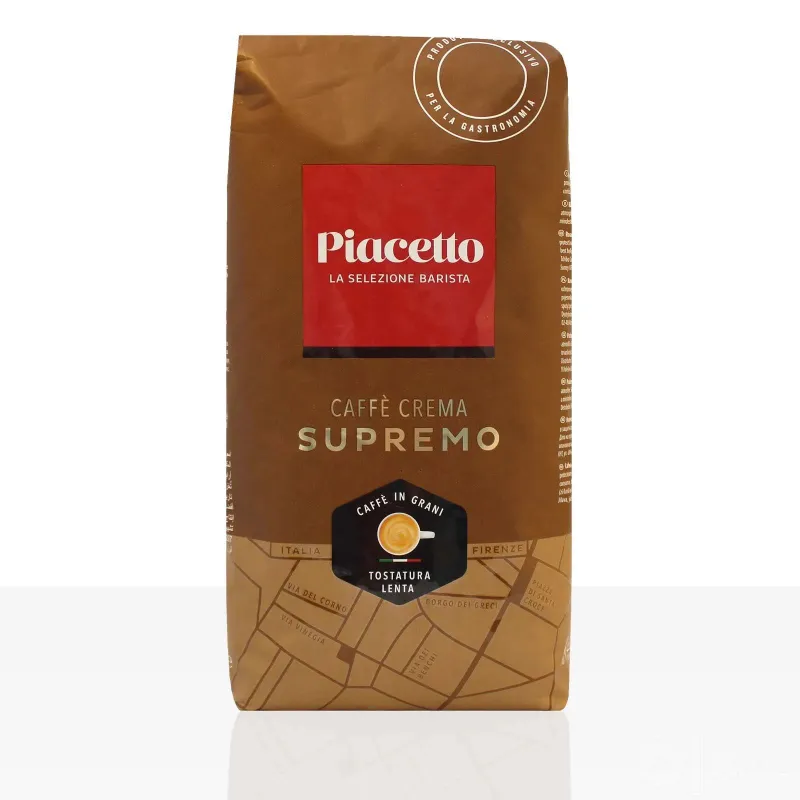 Piacetto Caffe Crema Supremo donali qahva 1 kg 1 Piacetto Caffe Crema Supremo donali qahva 1 kg 1