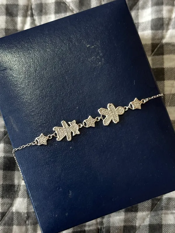 Серебряный браслет, игрушка в подарок — фото 2