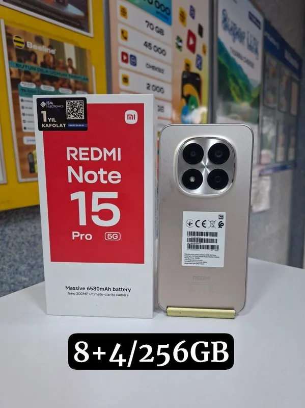 Redmi Note 15 Pro 5G 8+4/256GB — фото 1