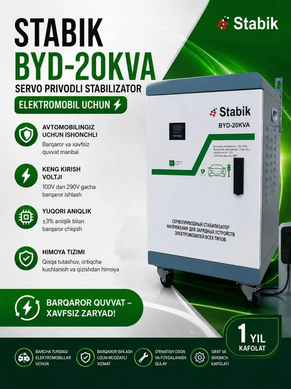 Stabik BYD_20KVA. Stabik BYD_20KVA.