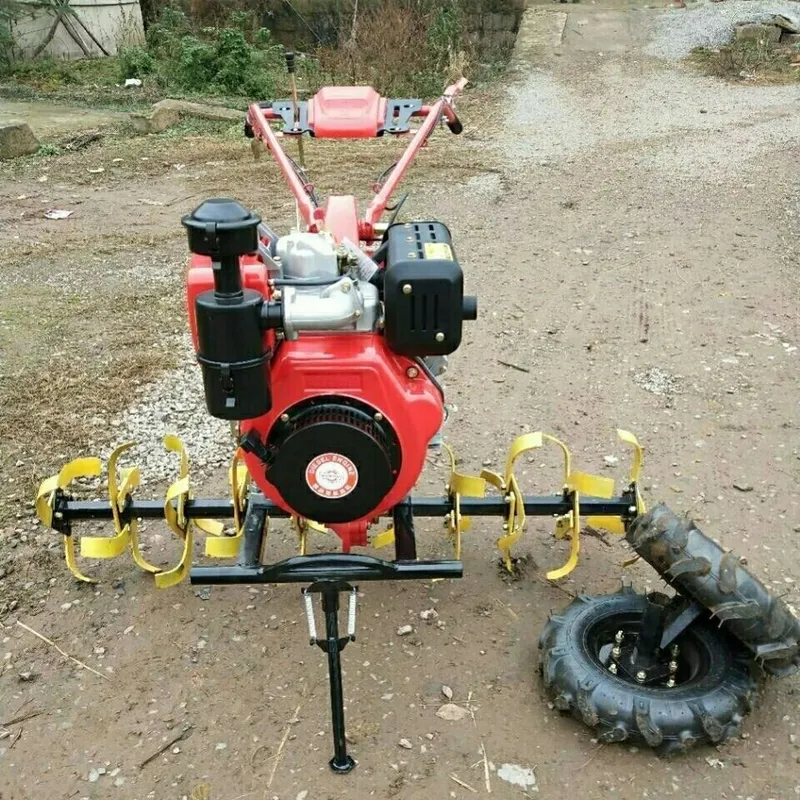 Yangi ulgurji 7л.с dizel мотоблок 7 ot kuchiga ega yuruvchi traktor 3