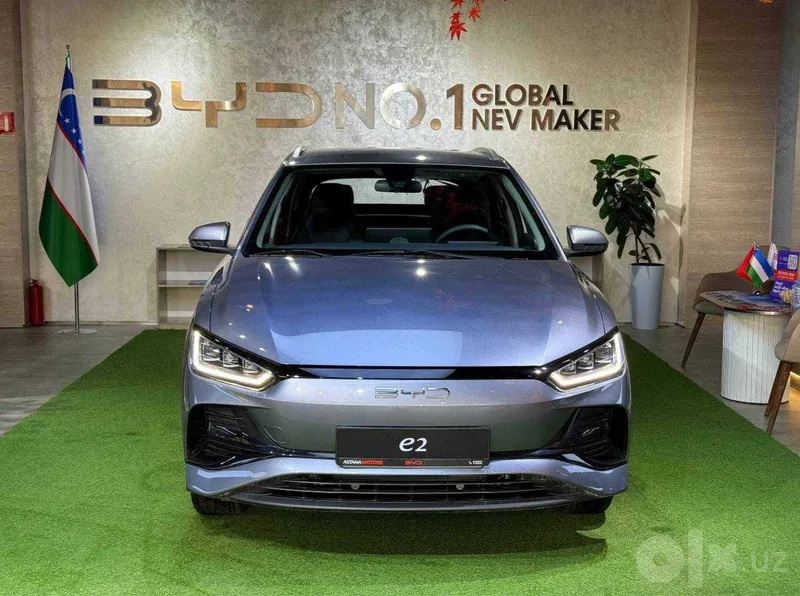 Yillik 0%, BYD e2 Luxury 405km Oq,Mokriy GK2 1