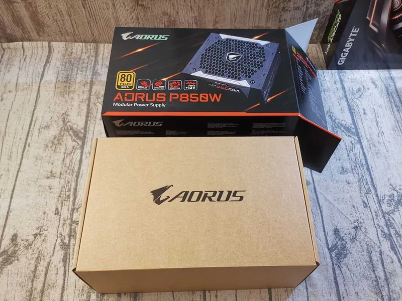 Gigabyte 850W AORUS P850W 80PLUS Gold quvvat bloki 3 Gigabyte 850W AORUS P850W 80PLUS Gold quvvat bloki 3