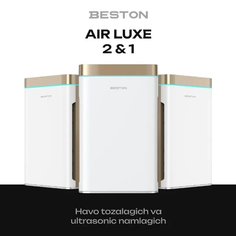 Очиститель и Увлажнитель воздуха Beston Air lux 2 in 1 квадрат