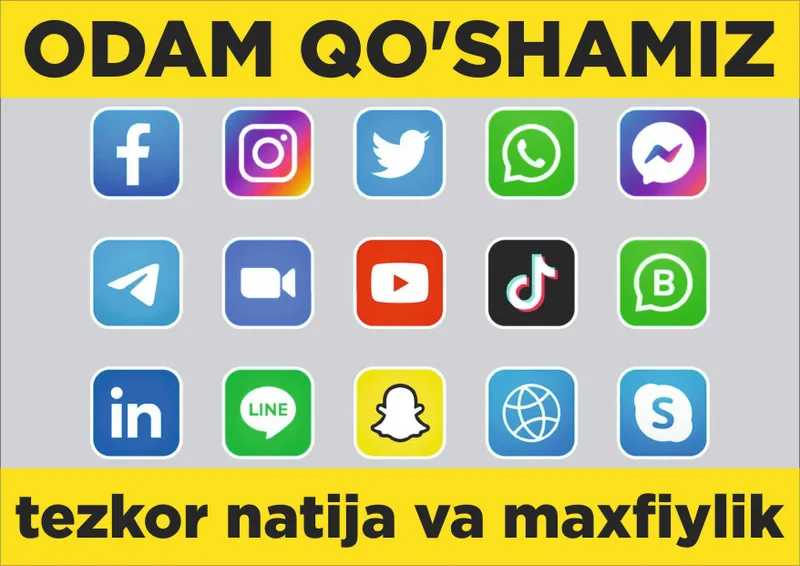 Накрутка hoziroq! Sahifangizni tez o‘stiramiz