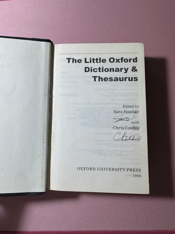 Английский словарь Oxford оригинал 1