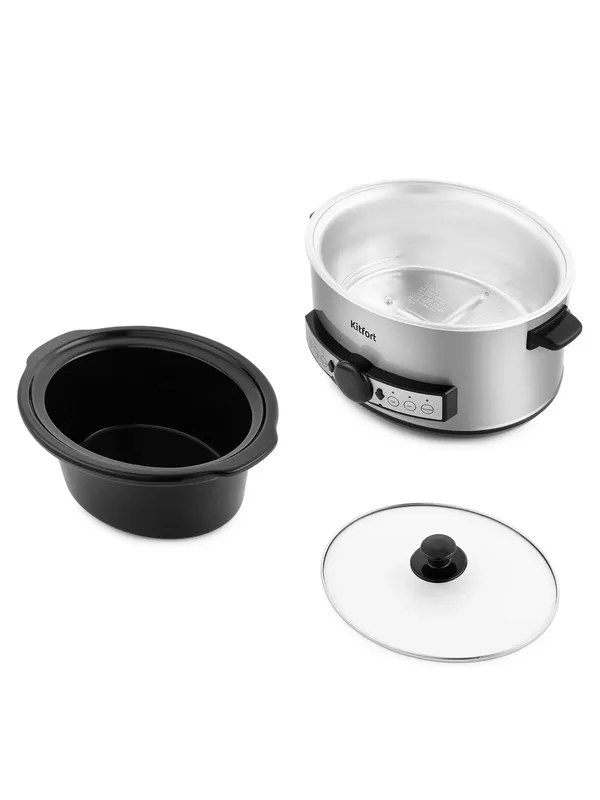 Kitfort KT-212 sekin pishirgich, 200 Vt, 3,5 l 3 Kitfort KT-212 sekin pishirgich, 200 Vt, 3,5 l 3