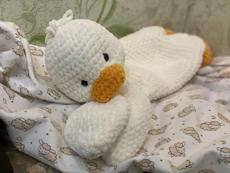 Игрушка комфортер.Вязаная игрушка ручной работы — фото 2