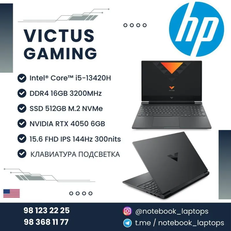 Noutbuk Victus By Hp Gaming