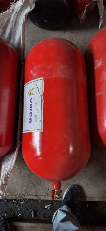 Metan va prapan gaz balonlari olinadi