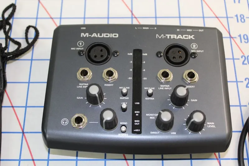 M-audio va Audio interface zvukavoy karta 2 M-audio va Audio interface zvukavoy karta 2