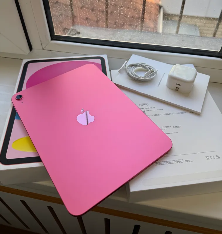 iPad A16 Pink 256GB LLA 1