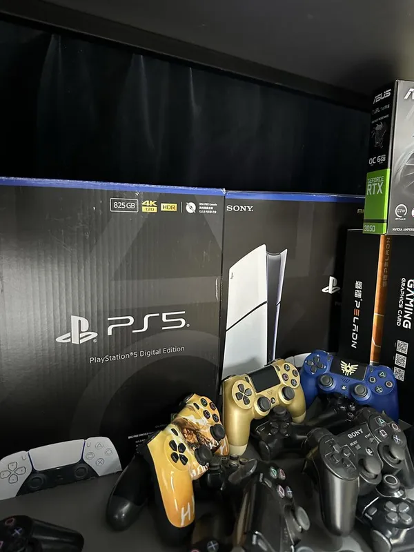 PlayStation 5 Slim с дисковод с бонусом играми 2025 года, доставка