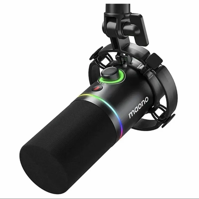 Микрофон MAONO PD200XS Black в комплекте: микрофон + стойка (boom arm) — фото 3