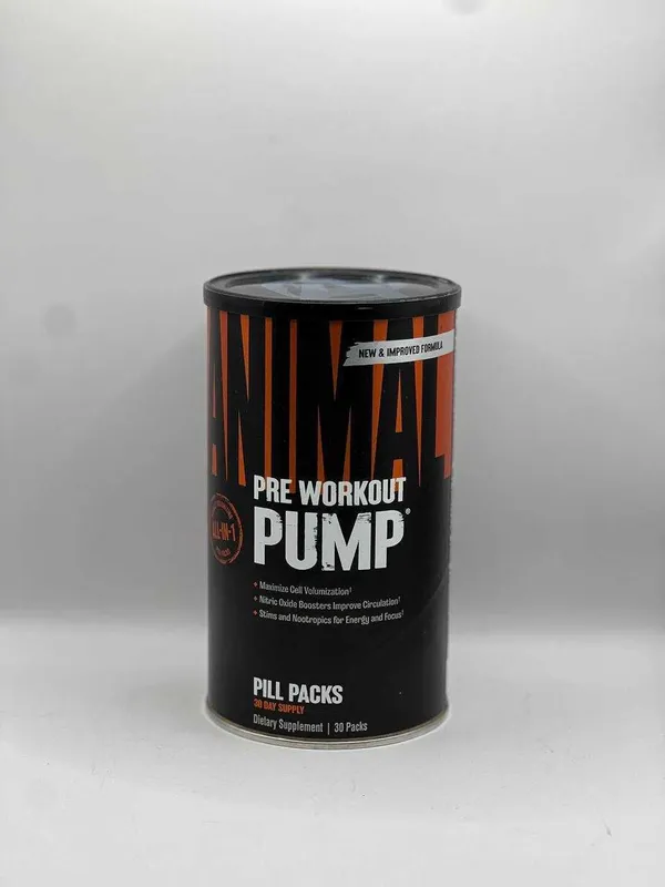 Animal pre-workout pump 30packs