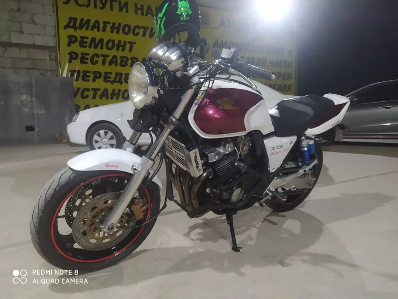 Хонда СБ 400 сатылады. Оригинал Японский мотоцикл 4 цилиндр 16 клапан. — фото 1