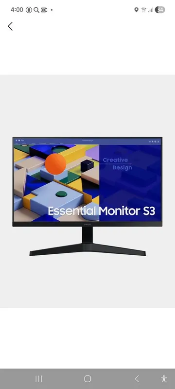 Samsung Essential S3 monitor 3
