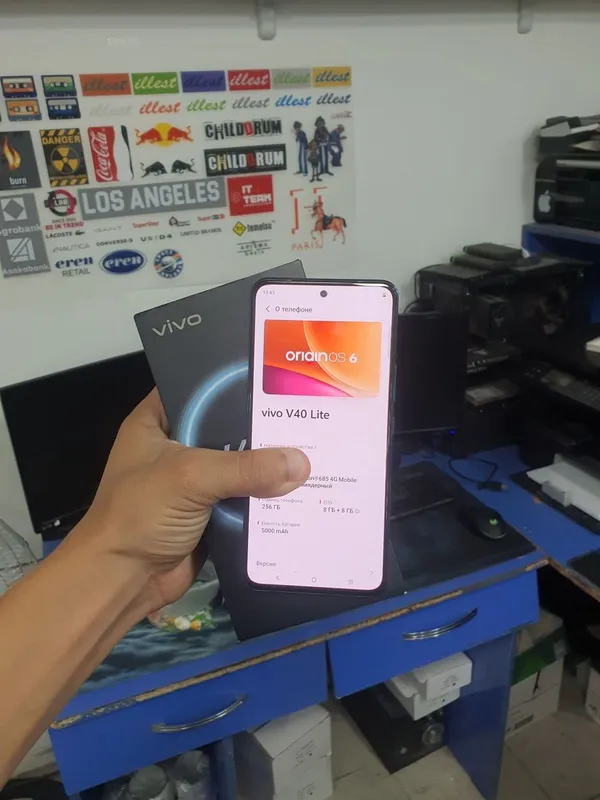 Vivo V40 Lite 8/256GB — Yangidek, karobka-dokument bor Tavsif: Vivo — фото 1