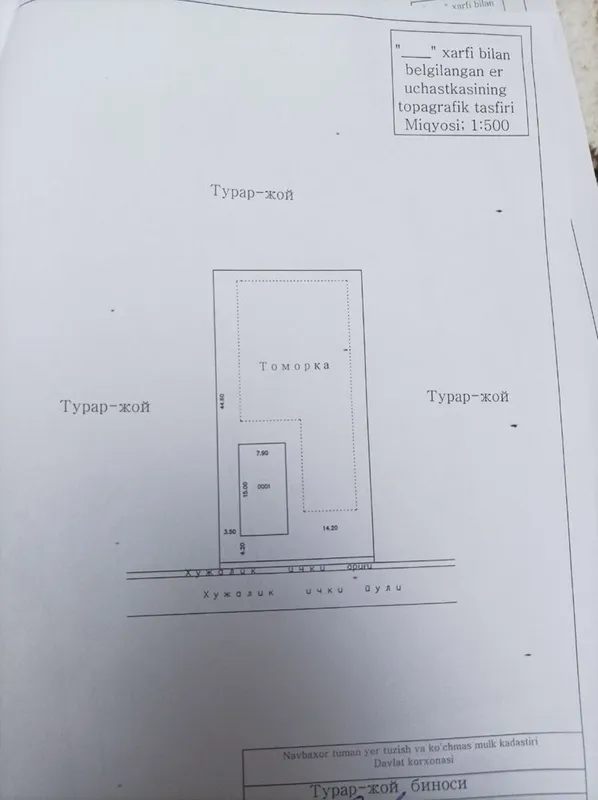 12 sotix yashashga tayyor hovli sotiladi