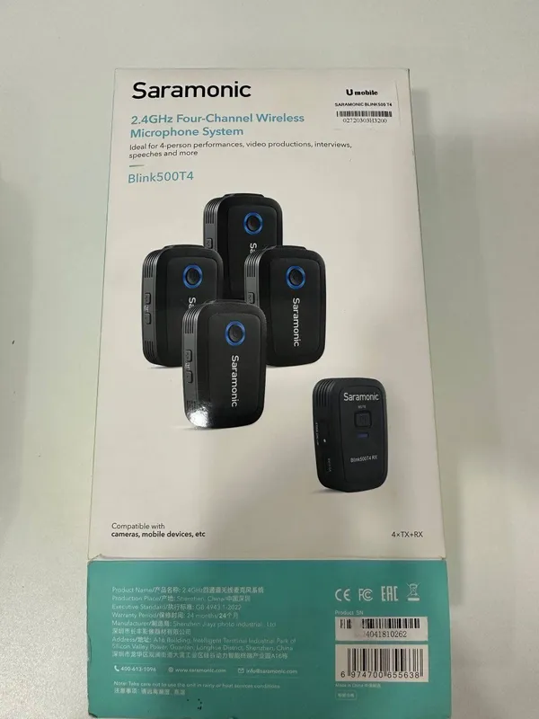 Mikrafon saramonic sarmonik prafesanalni mirafon 3.600sum yangi 2