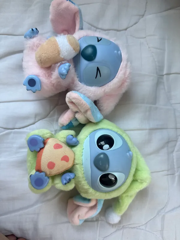 Коллекционные игрушки стич от miniso