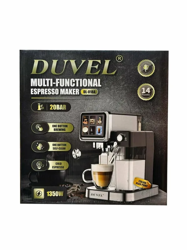 Кофемашина DUVEL DL018 сенсорное управление 1350Вт — фото 1
