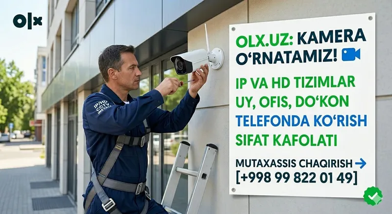 Установка видеонаблюдения и камер IP HD