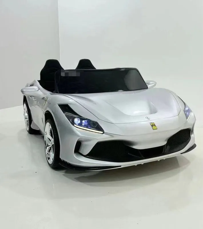Большая детская машина Ferrari F8 двухместная до 110 кг болалар машинаси 4