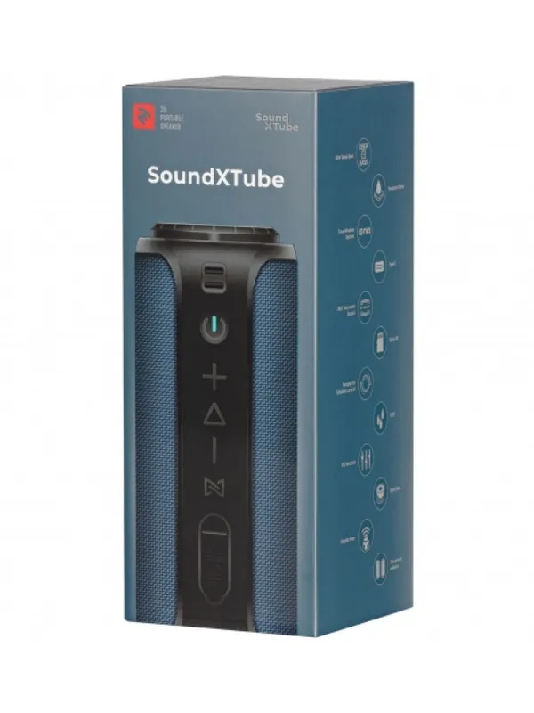 Портативная беспроводная колонка 2E SoundXTube, 30 Вт, Blue — фото 6