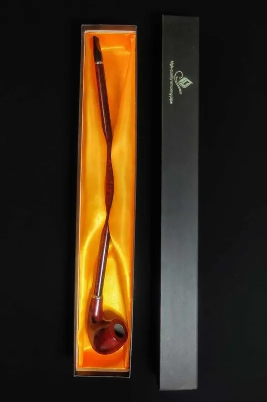 Длинная Курительная Трубка Churchwarden. 46 см. Подарочный Комплект. — фото 3