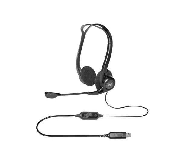 ( Гарнитура Logitech PC960 Corded Stereo Headset — фото 1