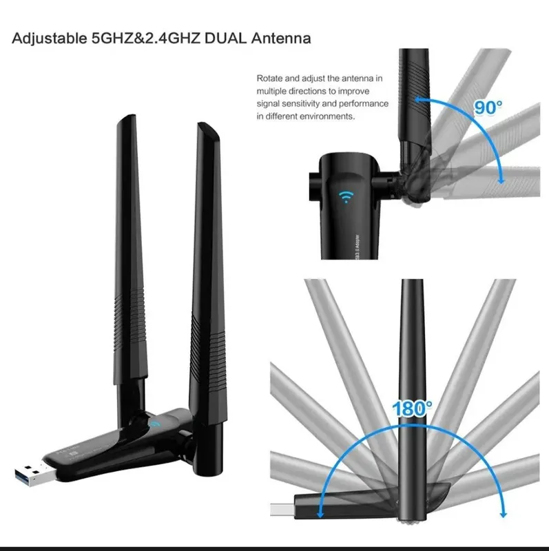 Скидка! Доставка! Usb wifi adapter pix link Ac1200 2,4 hz/ 5hz,usb 3.0 — фото 1