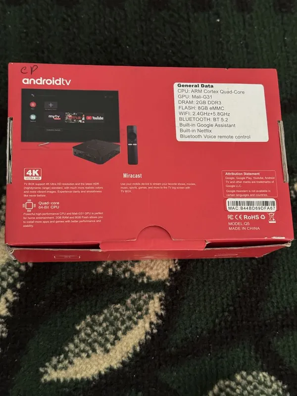 TV stick 4K smart qilib beradi prostoy televizorlarni — фото 1