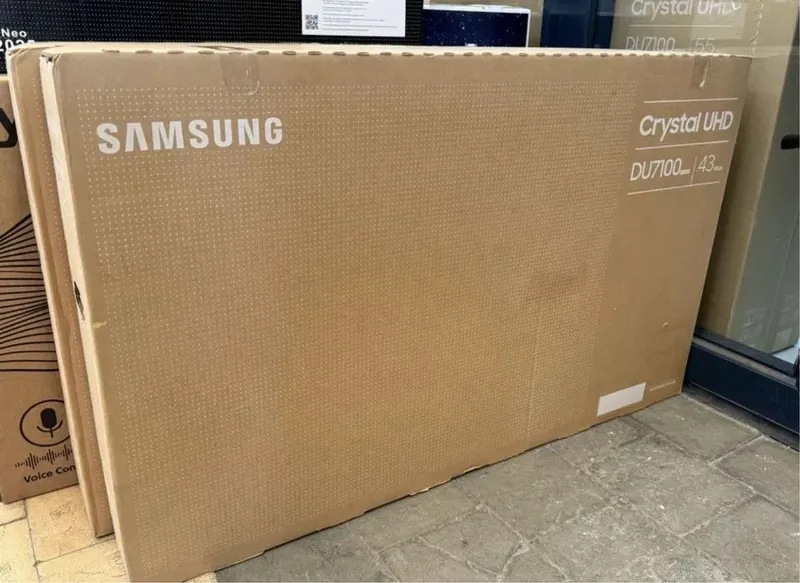 Телевизор Samsung 85/98 4K CrystalUHD, оригинал товар со склада — фото 1