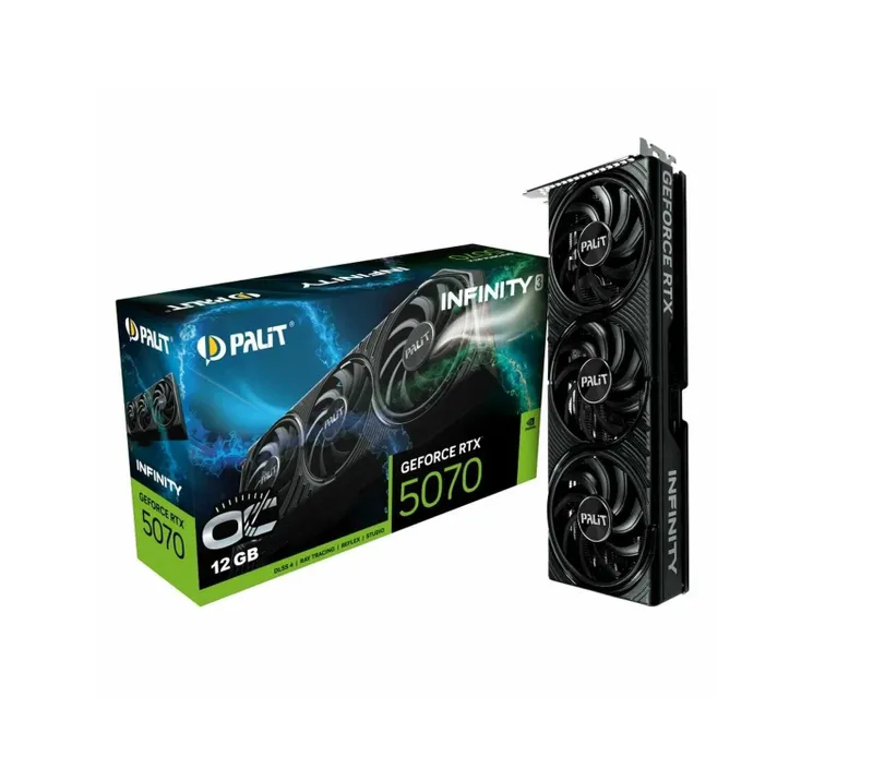 | Видеокарта Palit GeForce RTX 5070 Infinity 3X 12GB GDDR7 1 | Видеокарта Palit GeForce RTX 5070 Infinity 3X 12GB GDDR7 1