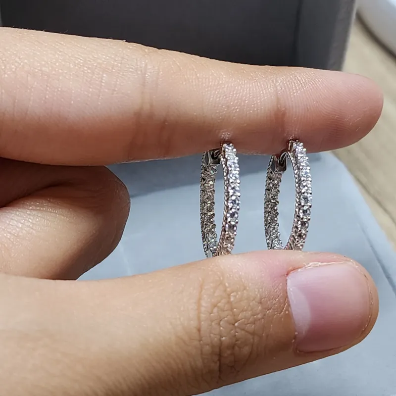 Серебряные серьги 5