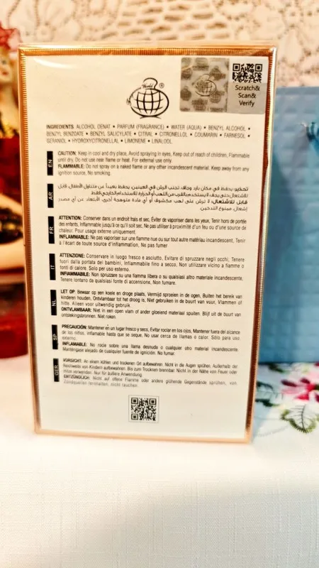 Парфюмерная вода Fragrance World Rose Seduction Secret Festive 2