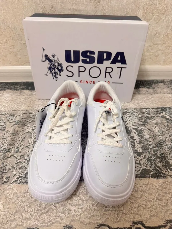 Белые кеды USPA Sport — идеальное сочетание стиля и комфорта!