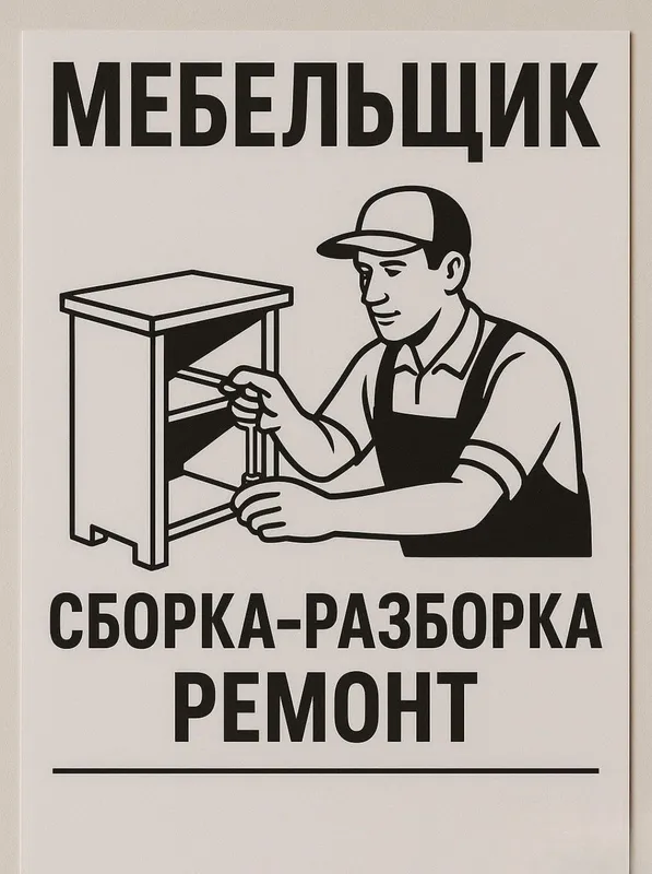 Мебельщик сборка разборка ремонт установка перестановка мебели 3 Мебельщик сборка разборка ремонт установка перестановка мебели 3