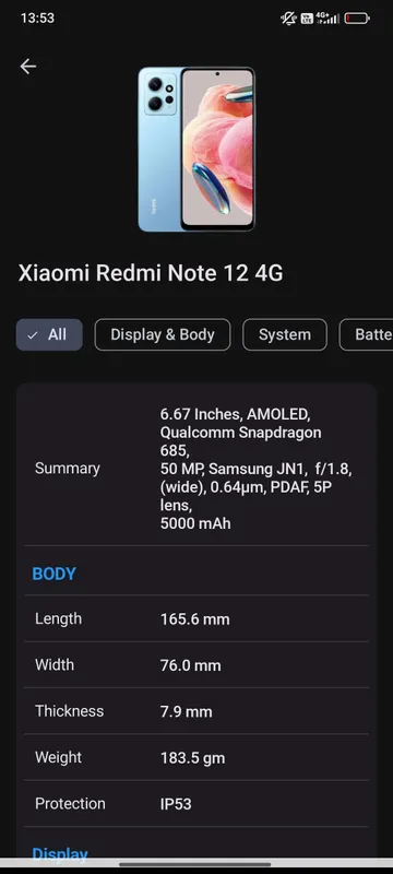 Redmi note 12