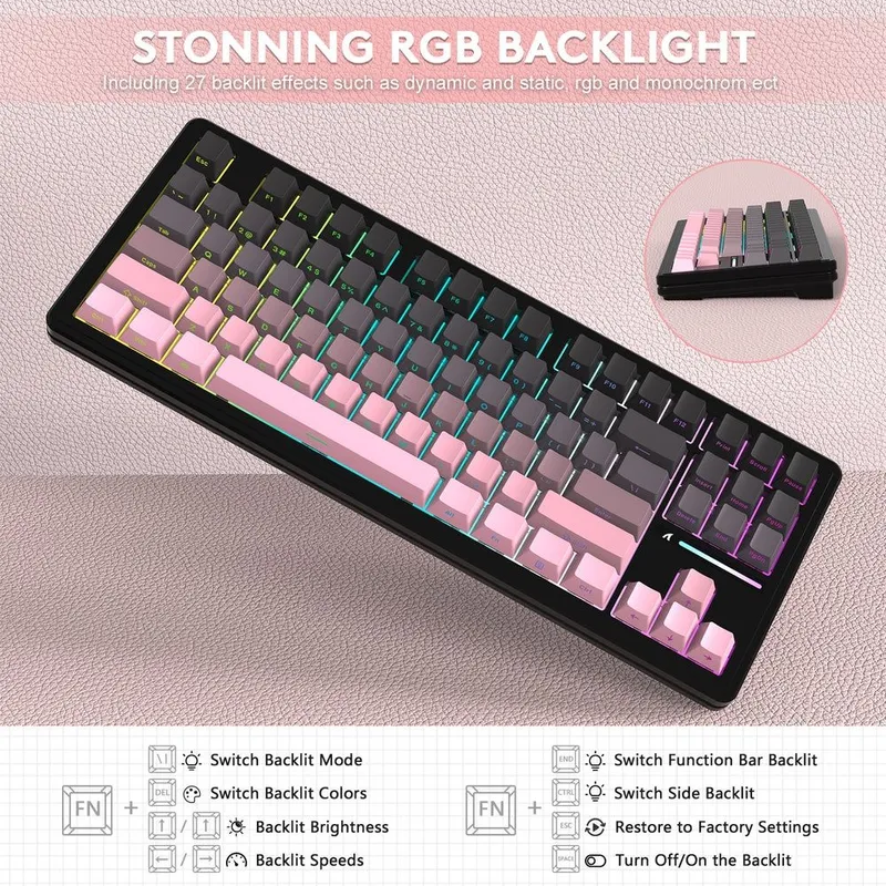 NEW Attack shark M87 Pro Wireless Mechanic — фото 2