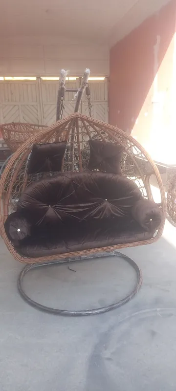 Ratan kachela stol stul 2