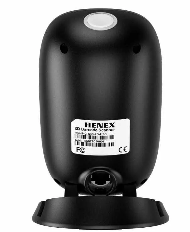 Сканер штрих-кодов и QR-кодов HENEX HC-666 — проводной 2D-сканер 3 Сканер штрих-кодов и QR-кодов HENEX HC-666 — проводной 2D-сканер 3