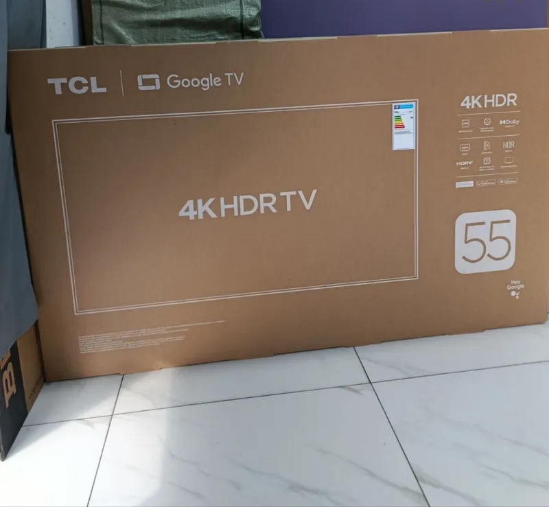TCL 55V6C — Smart TV 55" с Wi-Fi, Bluetooth и Google Assistant — фото 1